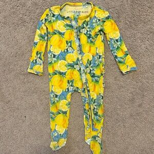 Little Bum Bums Lemon Print Kids One Piece